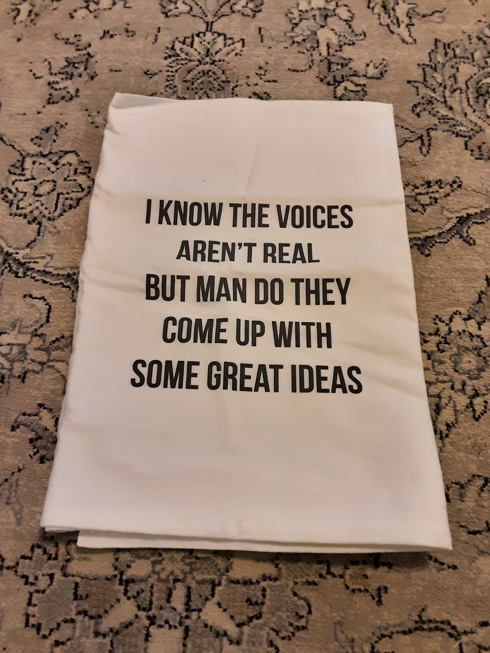 Wildwood Landing Printed Tea Towel